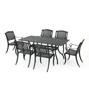 Ensemble de mobilier de jardin en aluminium très demandé, mobilier de balcon extérieur, ensemble de salle à manger en aluminium moulé pour usage domestique - Product Image 1