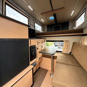 <span class=keywords><strong>Caravane</strong></span> légère Pop-Top avec toit relevable, tente en <span class=keywords><strong>toile</strong></span> souple et suspension indépendante pour les voyages en camping - Product Image 6