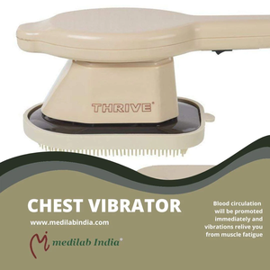 Medlab India THRIVE 717 MASAJERO Vibrador de Pecho - Instrumento de Rehabilitación con Cierre de Botón para Alivio del Dolor en Fisioterapia - Product Image 6