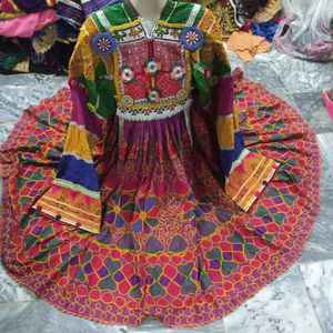 Vestido Zerdze, Vestido Regional Afgano de Alta Calidad para Mujer, Nuevo Diseño, Manga Larga, Bordado, Vestido Afgano Kuchi, MOQ Bajo - Product Image 1