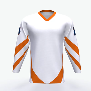 Vente en gros OEM, maillot de hockey unisexe en polyester 100% à impression numérique, fabrication chinoise, prix bas - Product Image 3