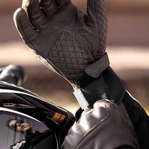 Guantes de Carreras de Cuero de Alto Rendimiento, Diseño Ligero, Agarre Mejorado, Estabilidad, Absorción de Humedad, Transpirables y Duraderos para Deportes - Product Image 2