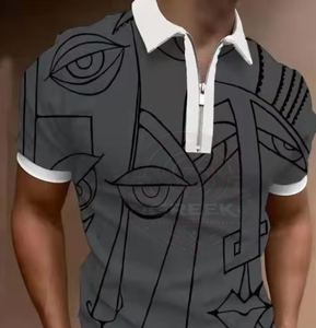 Chemises pour hommes en jersey solide de haute qualité, confortables, à manches courtes, décontractées, pour le travail, uniformes d'entreprise, vêtements personnalisés - Product Image 4
