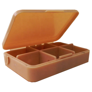 Étui de rangement en plastique de poche à 6 compartiments, vente en gros mondiale - Product Image 4