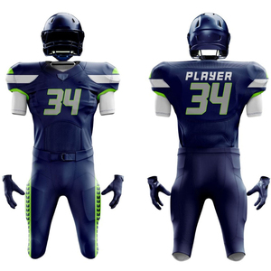 High Quality Sublimation <b>Unique</b> Style American Football Uniform Custom National Team Football Uniform American Football Jersey - Product Image 1