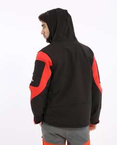 Veste tactique d'hiver à capuche en polaire personnalisée pour le camping et la randonnée, imperméable, softshell pour homme avec OEM - Product Image 3