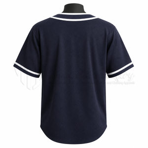 Camiseta de Béisbol Sublimada Personalizada 100% Poliéster de Secado Rápido y Transpirable con Logotipo Personalizado, Uniforme de Equipo Unisex para Adultos OEM/ODM - Product Image 2