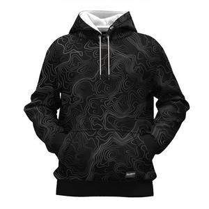 Sudadera con Capucha para Hombre, Estilo Otoñal, Tejido de Poliéster Sublimado con Estampado Degradado, Manga Regular - Product Image 6