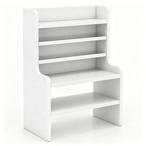 Organizer da scrivania Wood & Wire Craft Supply con 6 ripiani e barriere anticaduta - Product Image 1