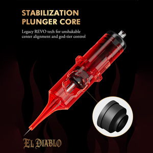 Kim phun xăm dùng một lần INKin EL Diablo 20 chiếc, có màng bảo vệ, đầu kim siêu nhọn, chuyên nghiệp, tùy chỉnh - Product Image 4