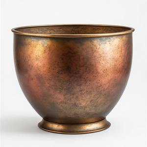 Jardinière en fer durable avec couleur et taille personnalisables, design écologique, finition dorée pour le jardinage extérieur toute saison - Product Image 4