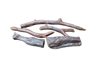 Leña FRP al mejor precio para decoración del hogar y jardín, adorno de producto temático con acabado de madera Natural hecho de fibra de vidrio duradera - Product Image 2