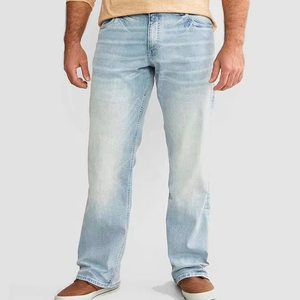 OEM Denim Pant Trousers Outdoor Sports Tactical <b>Jeans</b> Pant <b>Men</b> Plus Size <b>Men's</b> Pants OEM Service Woven <b>Drawstring</b> Flat Mid - Product Image 3