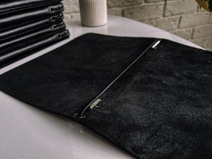 Porta Menús de Cuero Genuino Hecho a Mano, Ligero, Resistente al Agua, Personalizable, para Cafetería, LMC-0226 - Product Image 5