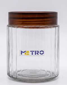 Premium 500 ML Screw Glass Jar Food Safe Airtight Lid Honey Jam <b>Spice</b> Storage Container for Home Kitchen Use - Product Image 1