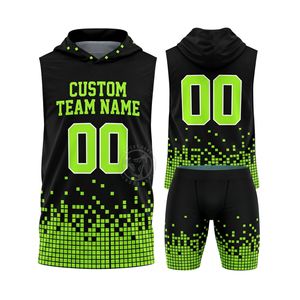 Uniformes de flag football en polyester 160 GSM, coupe athlétique, pour équipes scolaires – Vente en gros - Product Image 6