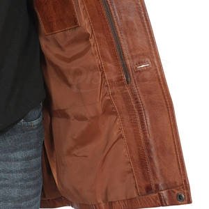 Abrigo Largo de Cuero para Invierno, Venta de Fábrica con Logotipo Personalizado, Abrigo Largo de Cuero de Alta Calidad para Venta en Línea - Product Image 6