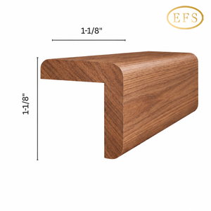 ไม้ตกแต่งขอบโค้งคลาสสิค ขนาด 1-1/8" x 1-1/8" ผิวเรียบ ทนความชื้น ทนการผุพัง เป็นมิตรกับสิ่งแวดล้อม ได้รับการรับรองมาตรฐาน FSC รับประกัน 1 ปี - Product Image 2
