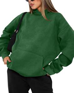 Sudadera con Capucha de Invierno Tejida para Mujer, Moderna y Cómoda, Textura Suave, Forro Cálido, Ajuste Flexible, Ecológica, para Movimiento Activo - Product Image 3