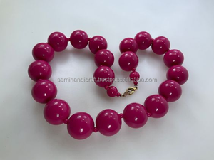 Collier d'art en résine Perles légères Bijoux accrocheurs Accessoires saisonniers - Product Image 5