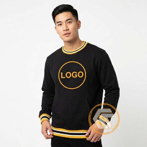 อัลฟ่าที่ปรับแต่งได้ |   เสื้อสเวตเชิ้ตผ้าฟลีซปักลาย GREEK TREASURES คอวี ผู้ชาย น้ำหนัก 500 กรัม แห้งเร็ว ผลิตจากผ้าฝ้ายแท้ 100% ยี่ห้อ Phi Solid - Product Image 2