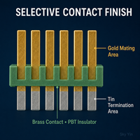 Connecteur de carte PCB traversant, mâle, à 100 positions, 2,54 mm, 2x50, plaqué or, détachable, référence 5-826632-0