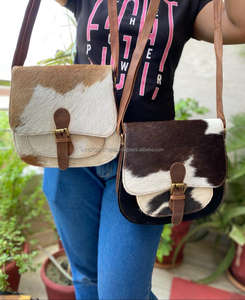 กระเป๋าสะพายไหล่หนังวัวแท้, กระเป๋าข้างสะพายข้างสไตล์ตะวันตก - Product Image 4