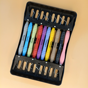 ชุดเครื่องมือทันตกรรม LMI Arte Set 5 แบบตลับ สีดำ คุณภาพพรีเมียม ทำจากสแตนเลสสตีล ใช้ซ้ำได้ ได้รับการรับรองมาตรฐาน CE สามารถนึ่งฆ่าเชื้อได้ - Product Image 5