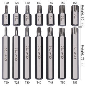 Set Soket Metrik 34 pcs 1/2 Inch 3/8 Inch dengan Adaptor, Gagang Drive, Soket Hexagonal Torx Star Impact, Kunci Soket Ratchet, Driver Tangan OEM - Product Image 5