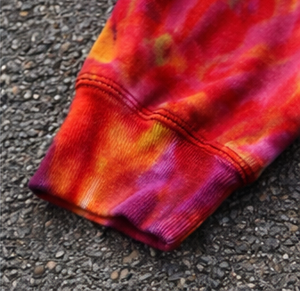 Ensemble sweat à capuche et jogging tie-dye unisexe haut de gamme, survêtement deux pièces streetwear personnalisé uni - Product Image 2