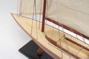 DRAGON CLASSIC YACHT MODEL <b>WHITE</b> PAINTED Wooden Handicrafts Freestanding Feng Shui Home Decoration Christmas - Product Image 5
