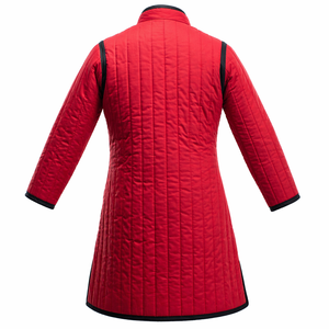 Gambeson médiéval fait main, veste d'armure à manches longues en coton rembourré, pour reconstitution historique, col mandarin, pour Halloween - Product Image 3