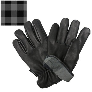 Premium Black Genuine Leather <b>Gloves</b> for Men and Women Soft Lining Winter <b>Warm</b> Hand <b>Gloves</b> with Elastic Wrist - Product Image 4
