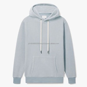 Sudaderas con capucha de algodón poliéster para hombre Sudadera de lana orgánica con capucha Logotipo personalizado Sudadera con capucha Jersey para hombre Streetwear - Product Image 6