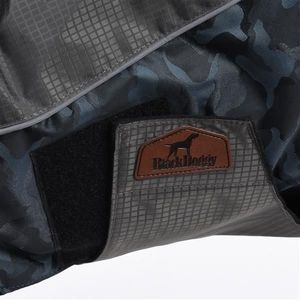 Blue Winter Jacket for Pets Size M for Traveling Hiking Camping - Product Image 1