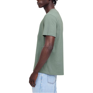 Camiseta de Algodón 100% Orgánico para Hombre, Tejido de Punto Ecológico y Suave, Diseño Liso - Product Image 3