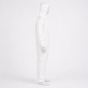 Overol no tejido hecho con material ligero, ajuste cómodo y cobertura completa del cuerpo para trabajos generales, limpieza y mantenimiento. - Product Image 4