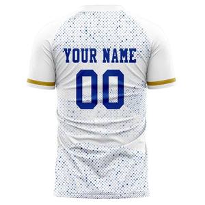 Camisetas de Fútbol para Hombre Sublimadas Personalizadas al por Mayor, de Alta Calidad, Antibacterianas y de Secado Rápido - Product Image 3