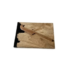 Planche à découper en bois d'acacia, planche à découper de cuisine en bois, planches à découper en soie personnalisé artisanat chaud emballage personnalisé Logo - Product Image 3