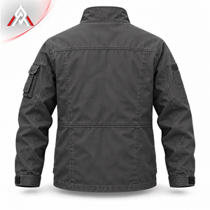 Versatile <b>Men</b>’s Utility <b>Field</b> <b>Jacket</b> Featuring Comfortable Material Functional Storage And Relaxed Styling <b>For</b> Daily Outfits - Product Image 3