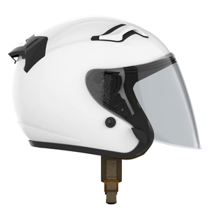 Casco de motocicleta de cara abierta de ABS ROC R10 estándar DOT de alta calidad fabricado en Vietnam, tamaño XL, Material de PC, venta de fábrica - Product Image 3