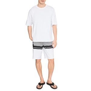 Shorts de bain décontractés pour hommes, respirants, écologiques, à séchage rapide, avec cordon de serrage à la taille et poche - Product Image 5