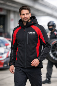 Veste Softshell de Course Moto Personnalisée par Sublimation, Respirante, Légère, Imperméable, à Capuche, Vêtement de Sport - Product Image 4