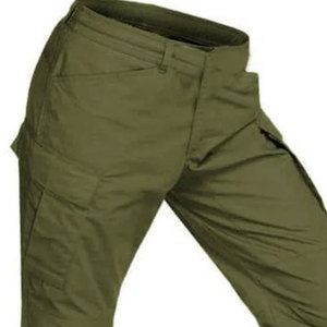 กางเกงคาร์โก้ผ้าแคนวาสสีเข้มน้ำหนักเบาสำหรับผู้ชาย ลดราคาพิเศษ เอวยางยืด ระบายอากาศได้ดี เป็นมิตรกับสิ่งแวดล้อม ดีไซน์ล่าสุด กำลังเป็นที่นิยม - Product Image 6