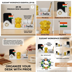 Premium Natural Wooden Table <b>Top</b> with Personalization and Printing for Promotional Office Use-for <b>Easter</b> and Valentine's Day - Product Image 3