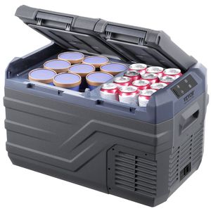 Frigorifero Portatile per Auto a Doppia Zona 25L, 12/24V DC, Gamma Regolabile da -4 a 68°F, Frigo per Auto 12 Volt - Product Image 1