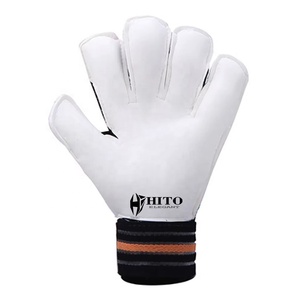 Gants de gardien de but de football en latex gaufré allemand rose et blanc de qualité supérieure, design personnalisé, sangle élastique allemande de 4 mm, paume plate - Product Image 2