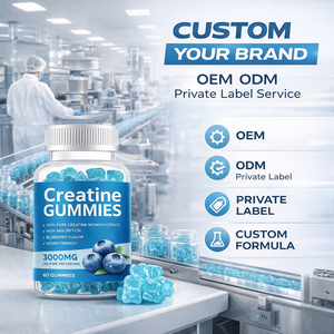 Gummies de créatine de qualité supérieure, supplément alimentaire de qualité alimentaire, fabricant en gros OEM ODM sous marque privée - Product Image 3