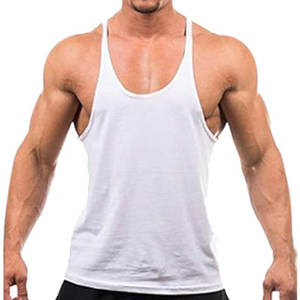 Débardeur de musculation pour hommes, débardeur de fitness sans manches, débardeur respirant pour hommes - Product Image 1