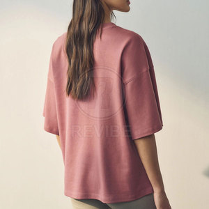 Nouvel Arrivage T-shirt Boxy Femme Coupe Ample Été Toile Respirante Style Unique En Promotion - Product Image 4